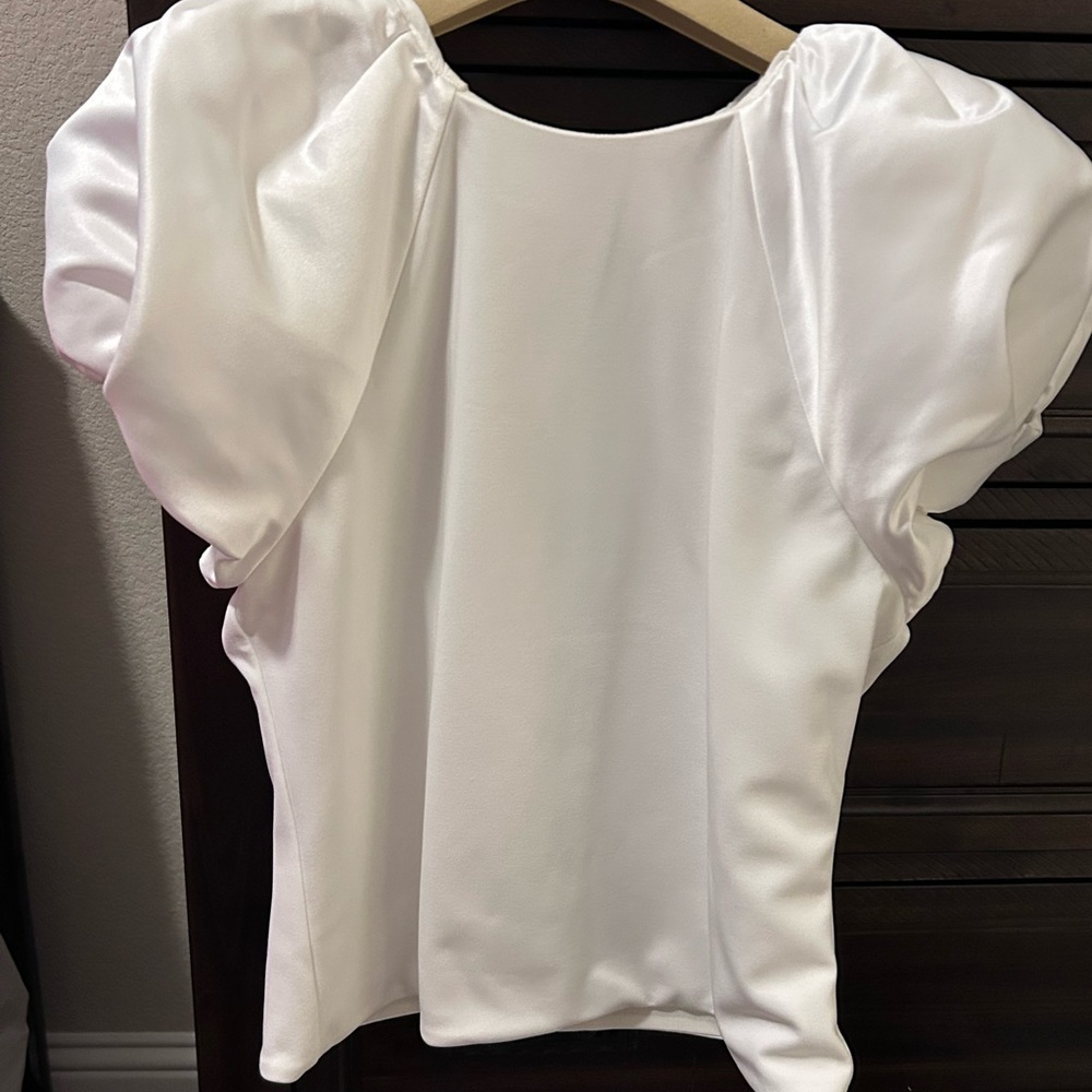 Elegant White Women's Top